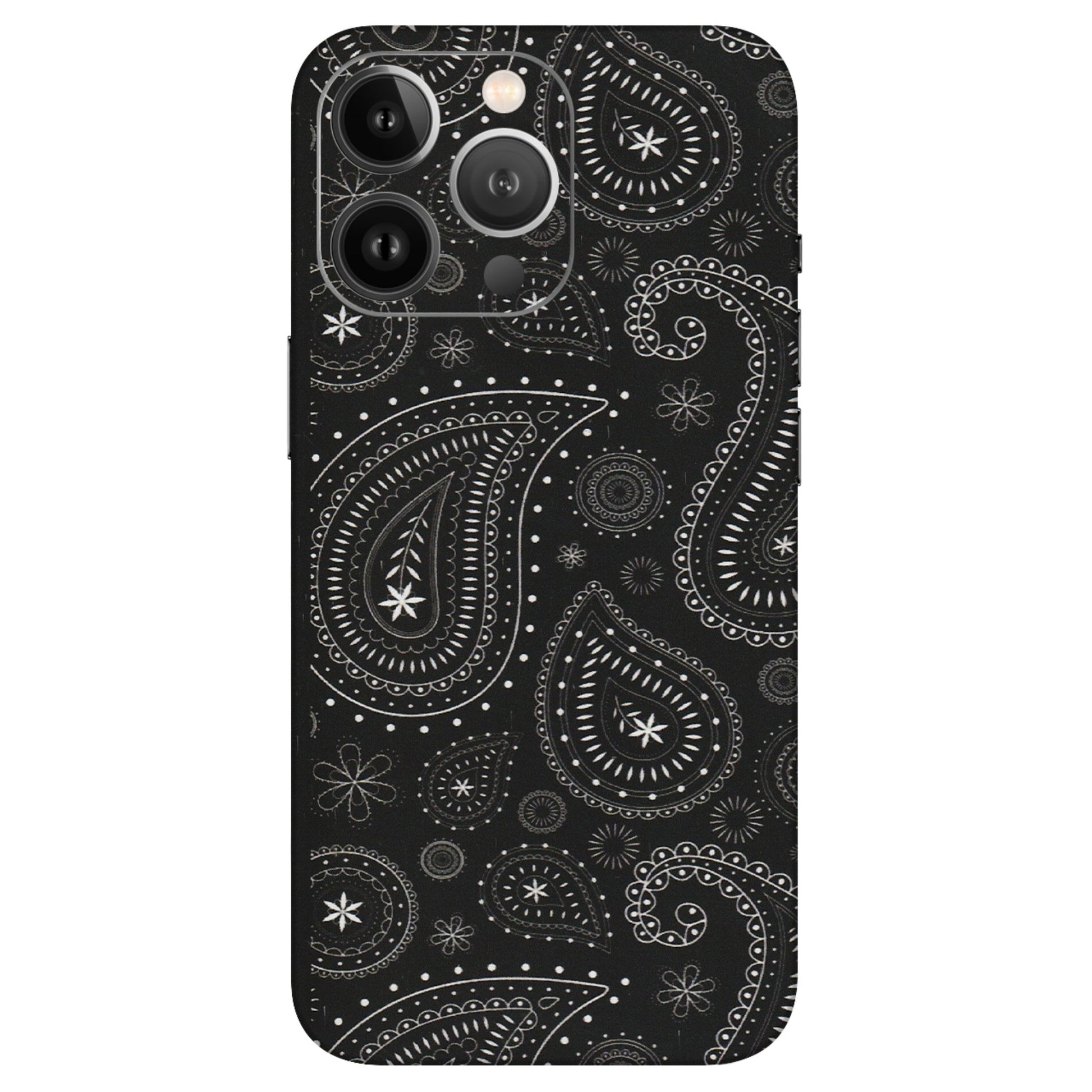 Apple iPhone Skins (All Models) - Black Sober Kerry - Matte Finish (M-37) iPhone 13 Pro Max