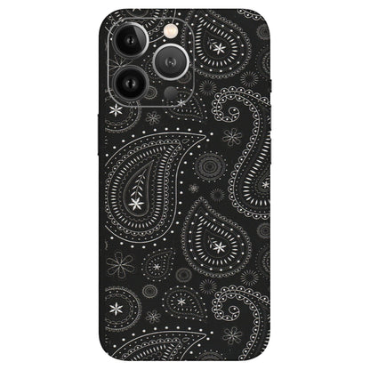 Apple iPhone Skins (All Models) - Black Sober Kerry - Matte Finish (M-37) iPhone 13 Pro Max