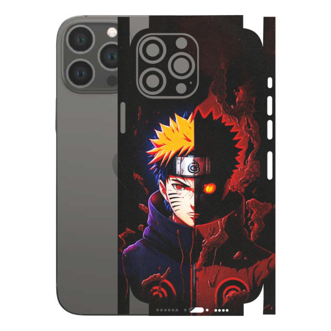 Apple iPhone Skins (All Models) - Naruto X Evil - Matte Finish (M-70) iPhone 13 Pro Max