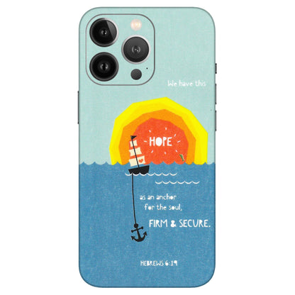 Apple iPhone Skins (All Models) - A Beautiful Sunset of Hope - Matte Finish (M-75) iPhone 13 Pro Max