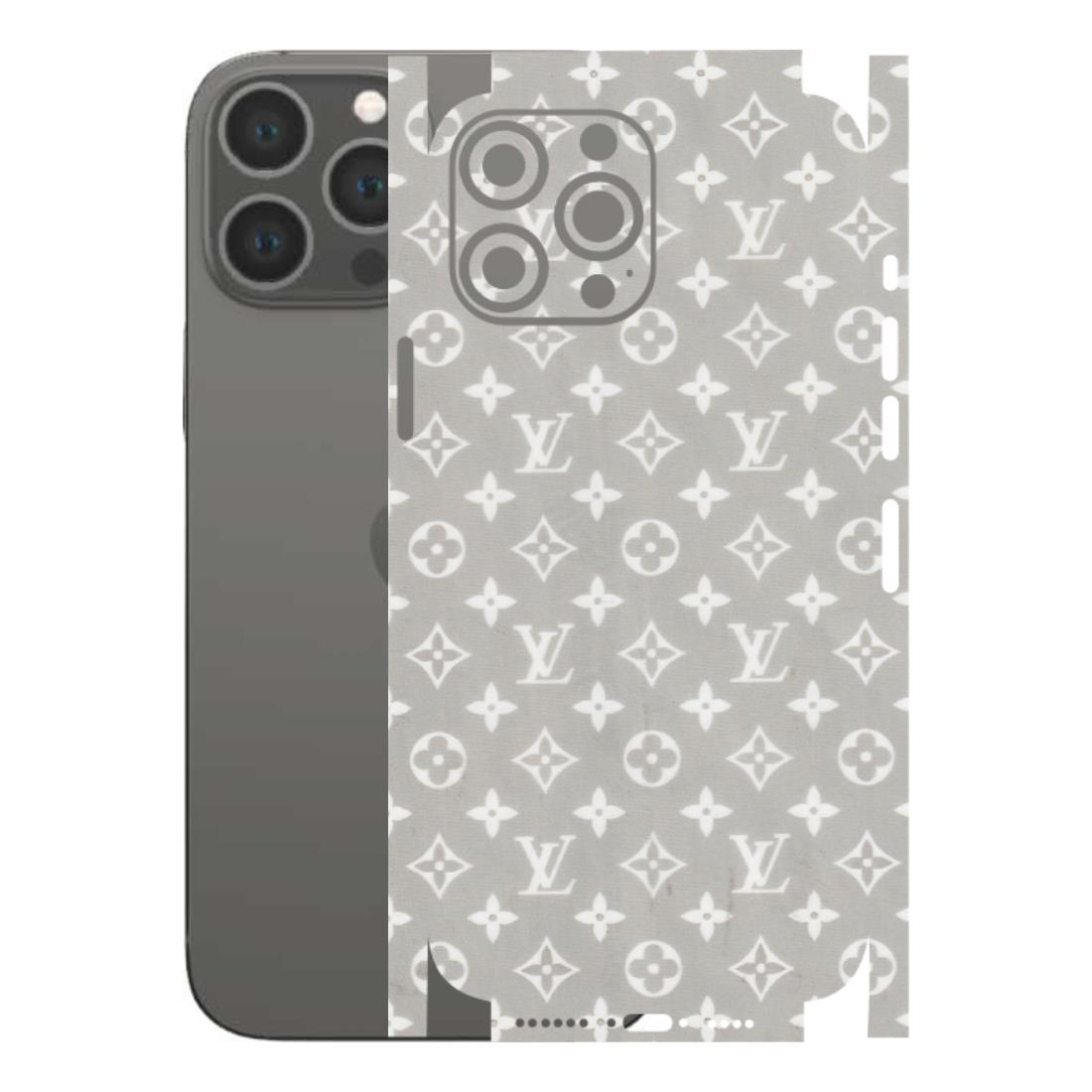 Apple iPhone Skins (All Models) - Luxury Brands Logo - Transparent Finish (T-07) iPhone 13 Pro Max