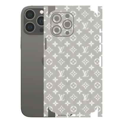 Apple iPhone Skins (All Models) - Luxury Brands Logo - Transparent Finish (T-07) iPhone 13 Pro Max