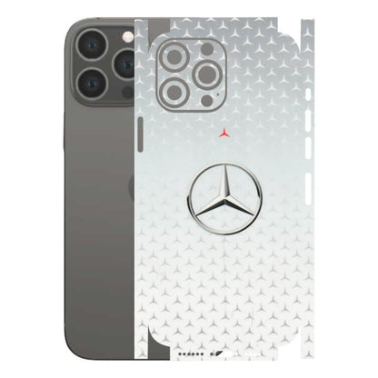 Apple iPhone Skins (All Models) - Mercedes Benz - Transparent Finish (T-10) iPhone 13 Pro Max