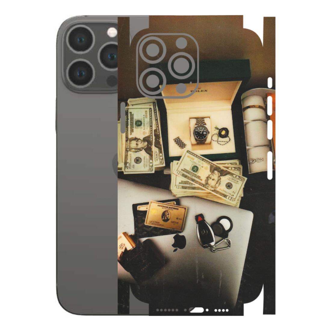 Apple iPhone Skins (All Models) - Luxury Lifestyle - Transparent Finish (T-11) iPhone 13 Pro Max