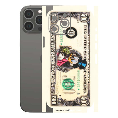 Apple iPhone Skins (All Models) - Five Hundred Dollar Duck - Transparent Finish (T-15) iPhone 13 Pro Max