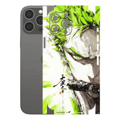 Apple iPhone Skins (All Models) - Roro Taku Anime - Transparent Finish (T-18) iPhone 13 Pro Max