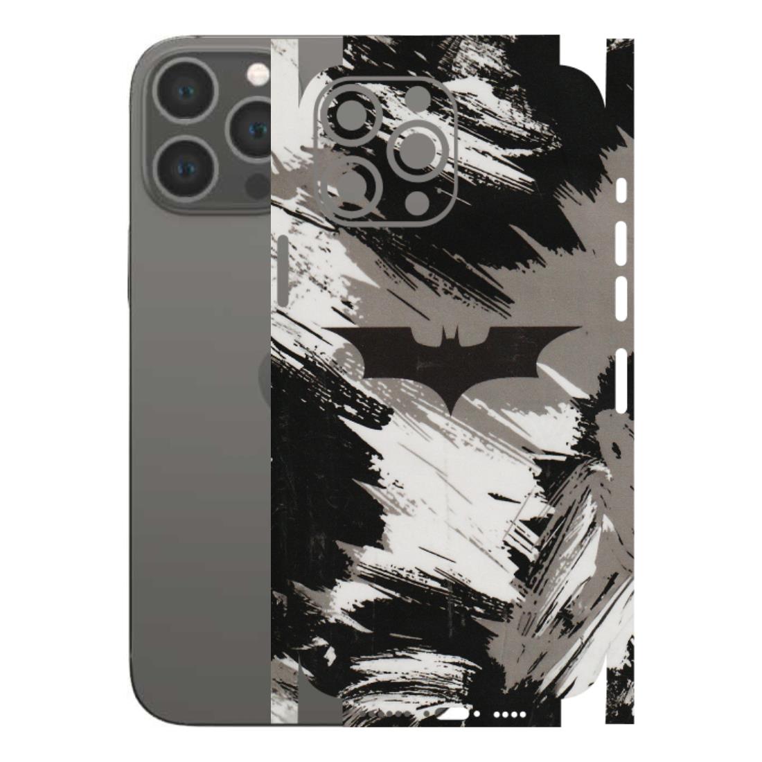Apple iPhone Skins (All Models) - Batman Fleece DC - Transparent Finish (T-19) iPhone 13 Pro Max