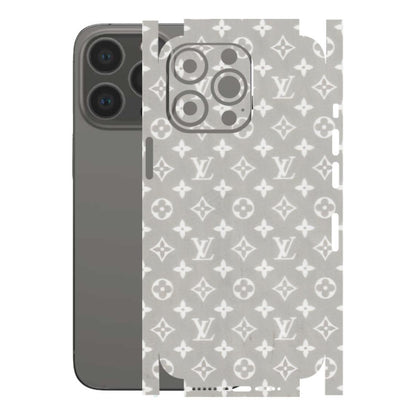 Apple iPhone Skins (All Models) - Luxury Brands Logo - Transparent Finish (T-07) iPhone 13 Pro