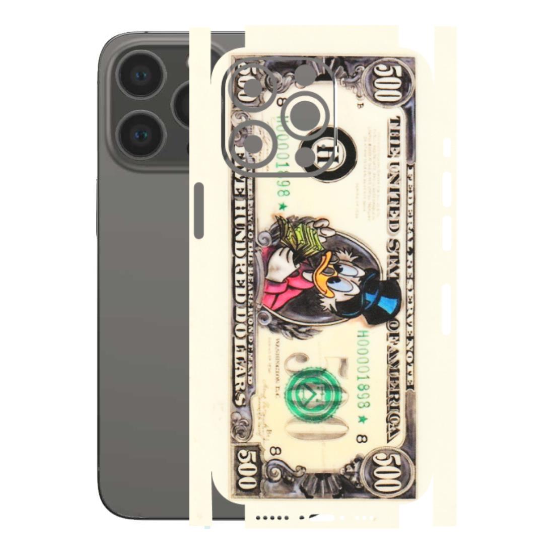 Apple iPhone Skins (All Models) - Five Hundred Dollar Duck - Transparent Finish (T-15) iPhone 13 Pro