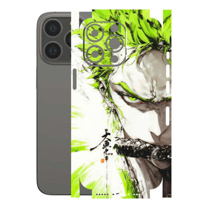 Apple iPhone Skins (All Models) - Roro Taku Anime - Transparent Finish (T-18) iPhone 13 Pro