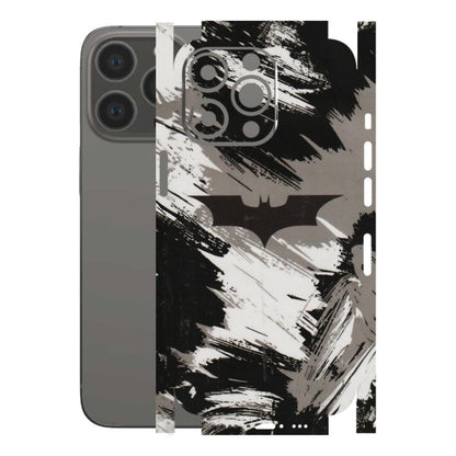 Apple iPhone Skins (All Models) - Batman Fleece DC - Transparent Finish (T-19) iPhone 13 Pro