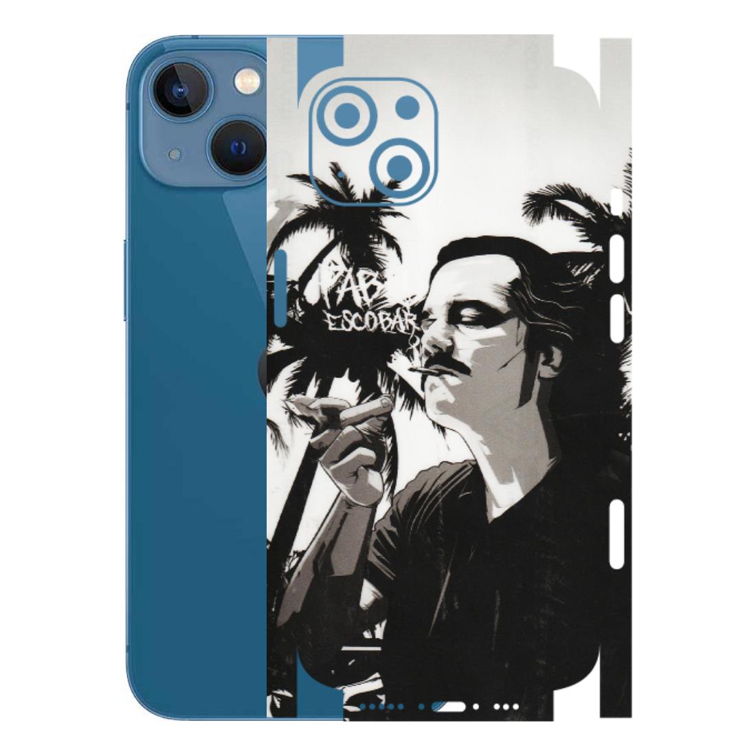 Apple iPhone Skins (All Models) - Pab Escobar - Transparent Finish (T-05) iPhone 13