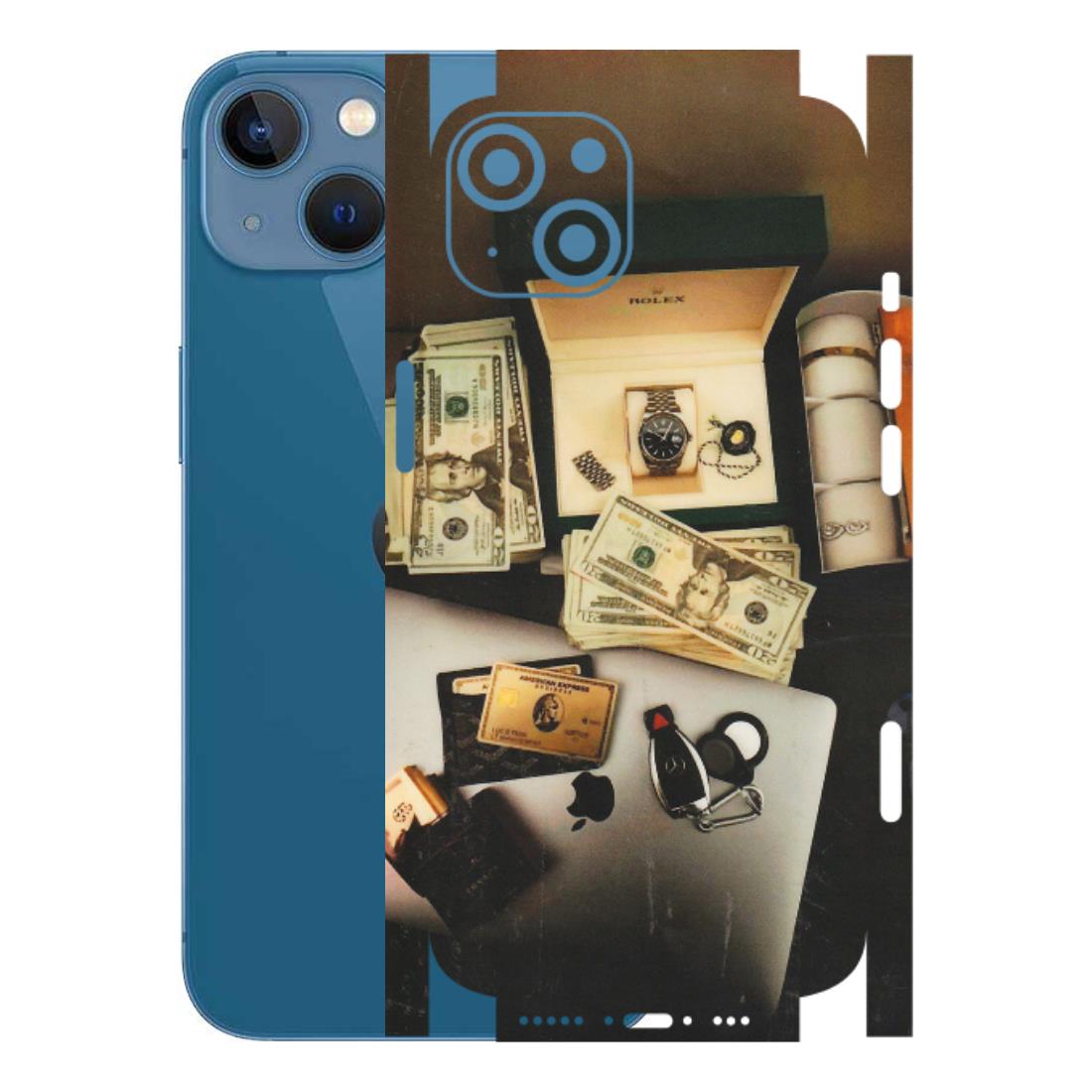 Apple iPhone Skins (All Models) - Luxury Lifestyle - Transparent Finish (T-11) iPhone 13