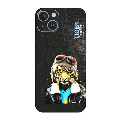 Apple iPhone Skins (All Models) - Rider Tiger - 3D Embossed Finish (L-113) iPhone 14