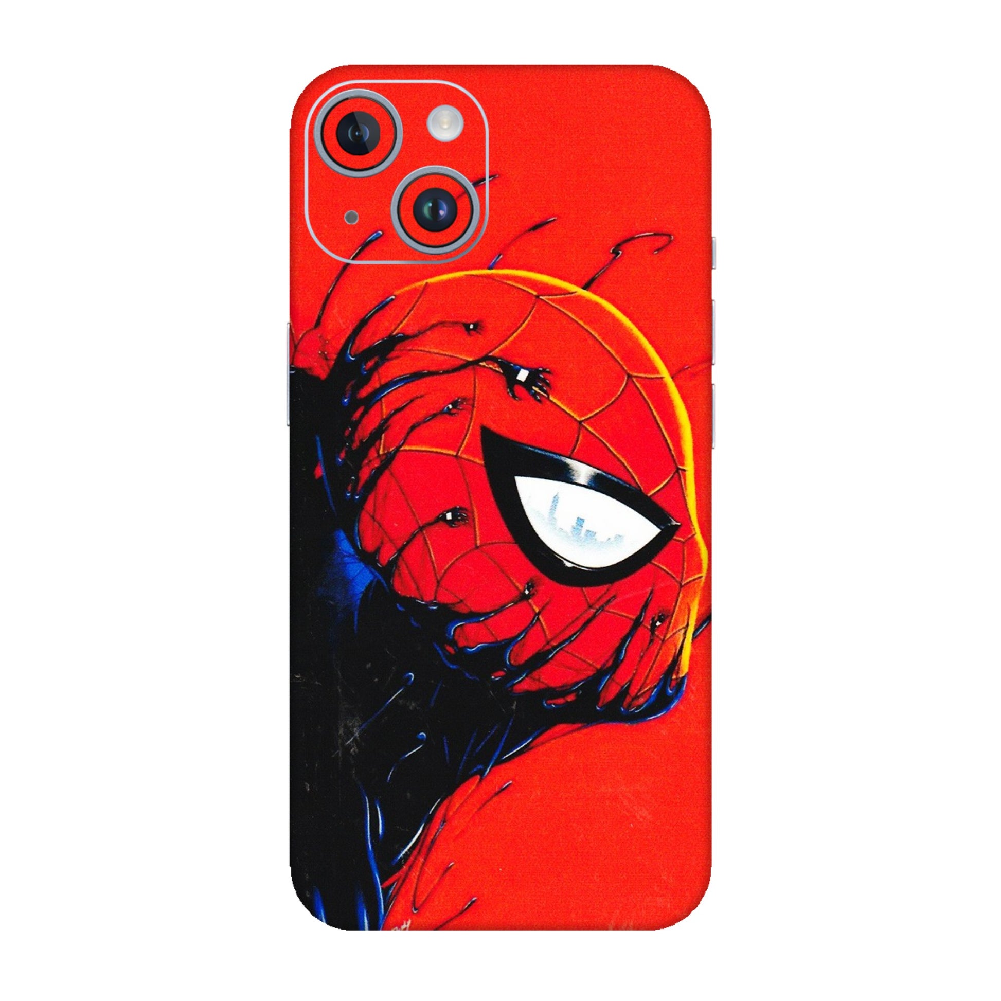 Apple iPhone Skins (All Models) - Spiderman Face Venom - 3D Embossed Finish (L-165) iPhone 14