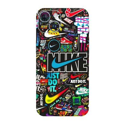 Apple iPhone Skins (All Models) - Just Do It Doodles - 3D Embossed Finish (L-166) iPhone 14