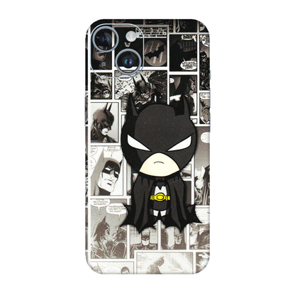 Apple iPhone Skins (All Models) - Toon Batman - 3D Embossed Finish (L-182) iPhone 14