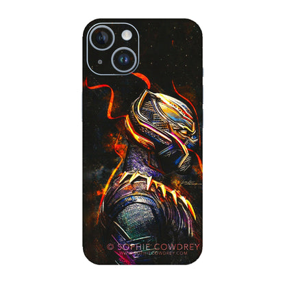 Apple iPhone Skins (All Models) - Black Panther - 3D Embossed Finish (L-190) iPhone 14