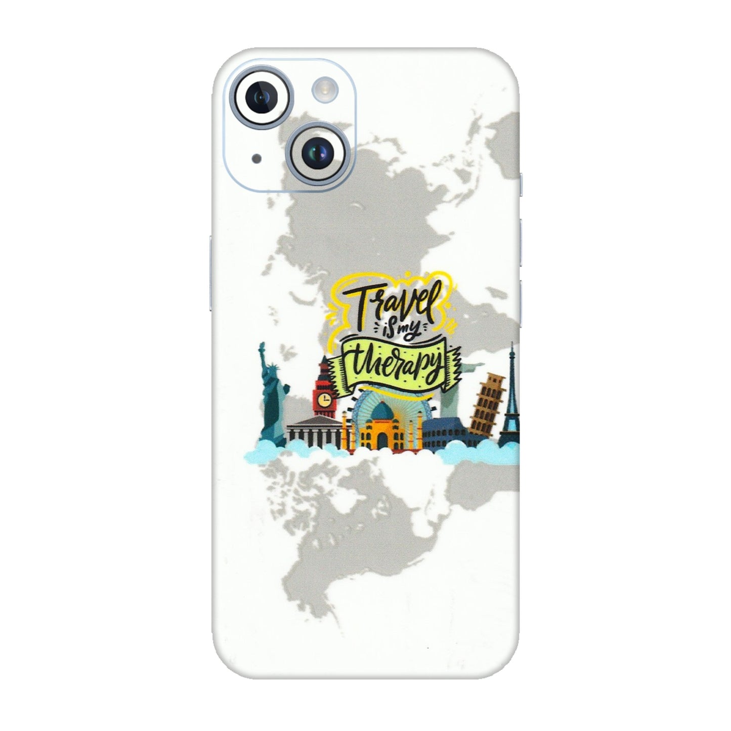 Apple iPhone Skins (All Models) - Travel Therapy - 3D Embossed Finish (L-199) iPhone 14