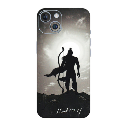 Apple iPhone Skins (All Models) - Jai Siya Ram - 3D Embossed Finish (L-200) iPhone 14