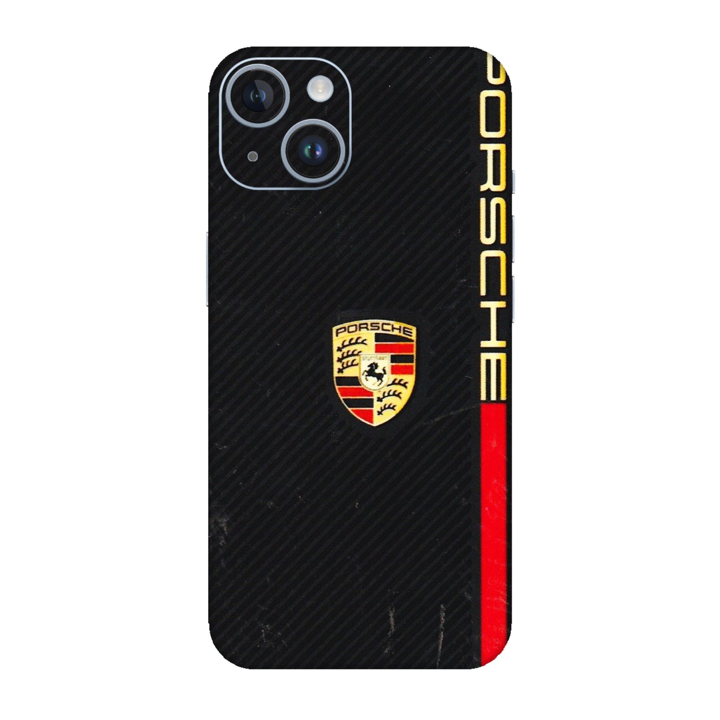Apple iPhone Skins (All Models) - Premium Porsche - 3D Embossed Finish (L-225) iPhone 14