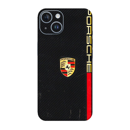 Apple iPhone Skins (All Models) - Premium Porsche - 3D Embossed Finish (L-225) iPhone 14