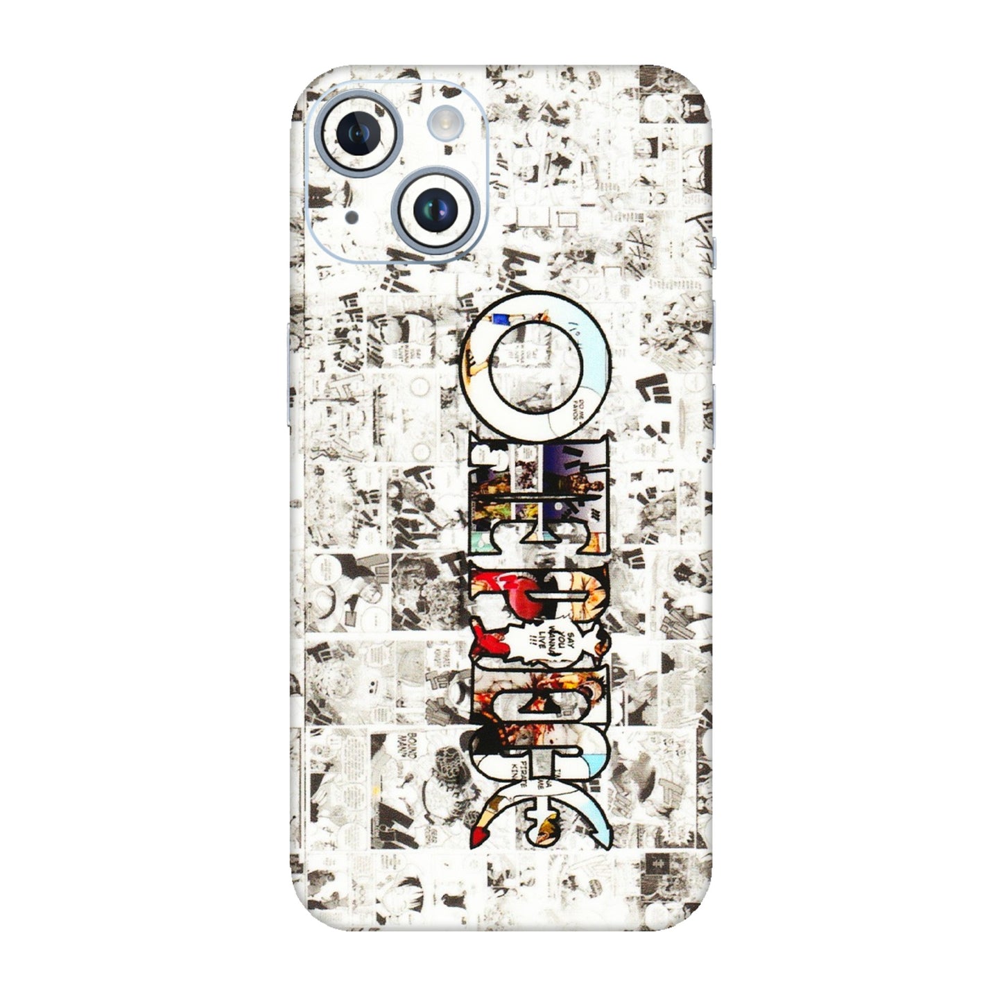 Apple iPhone Skins (All Models) - One Piece Manga - 3D Embossed Finish (L-26) iPhone 14