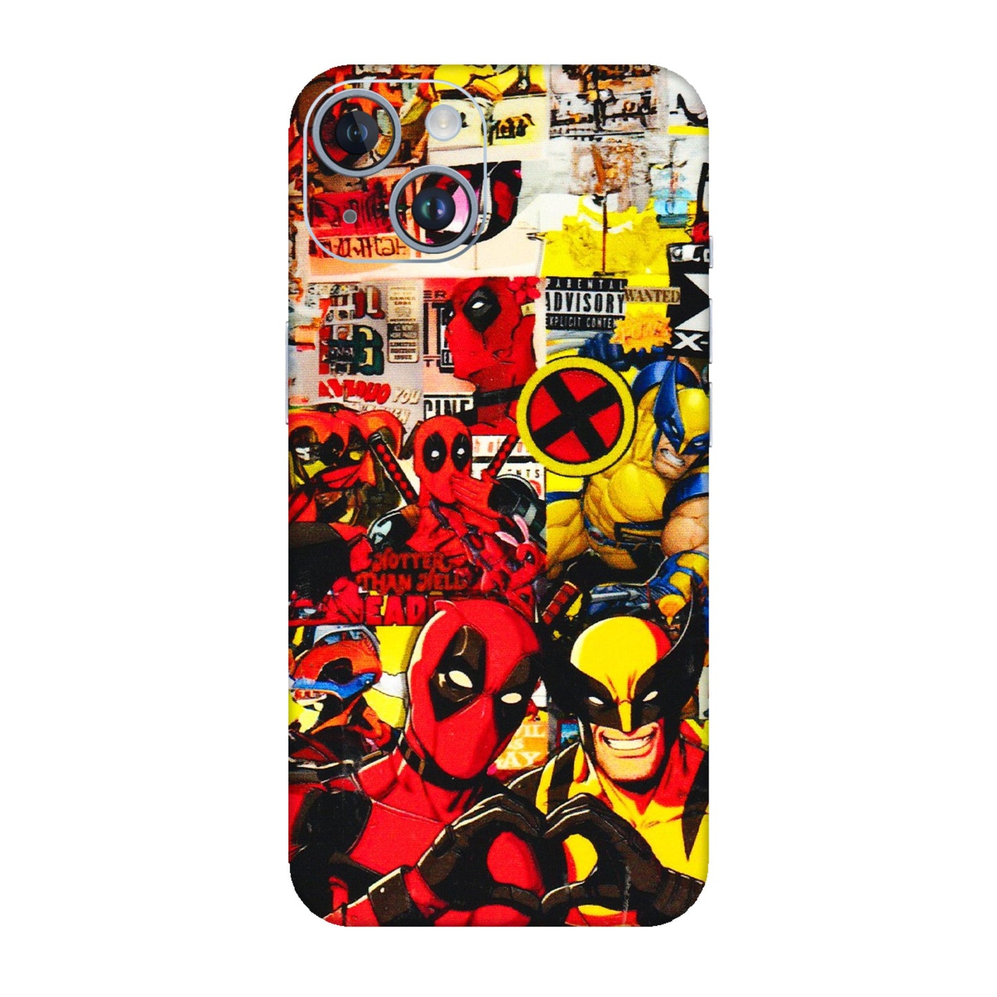 Apple iPhone Skins (All Models) - Spidy Wolverine - 3D Embossed Finish (L-310) iPhone 14