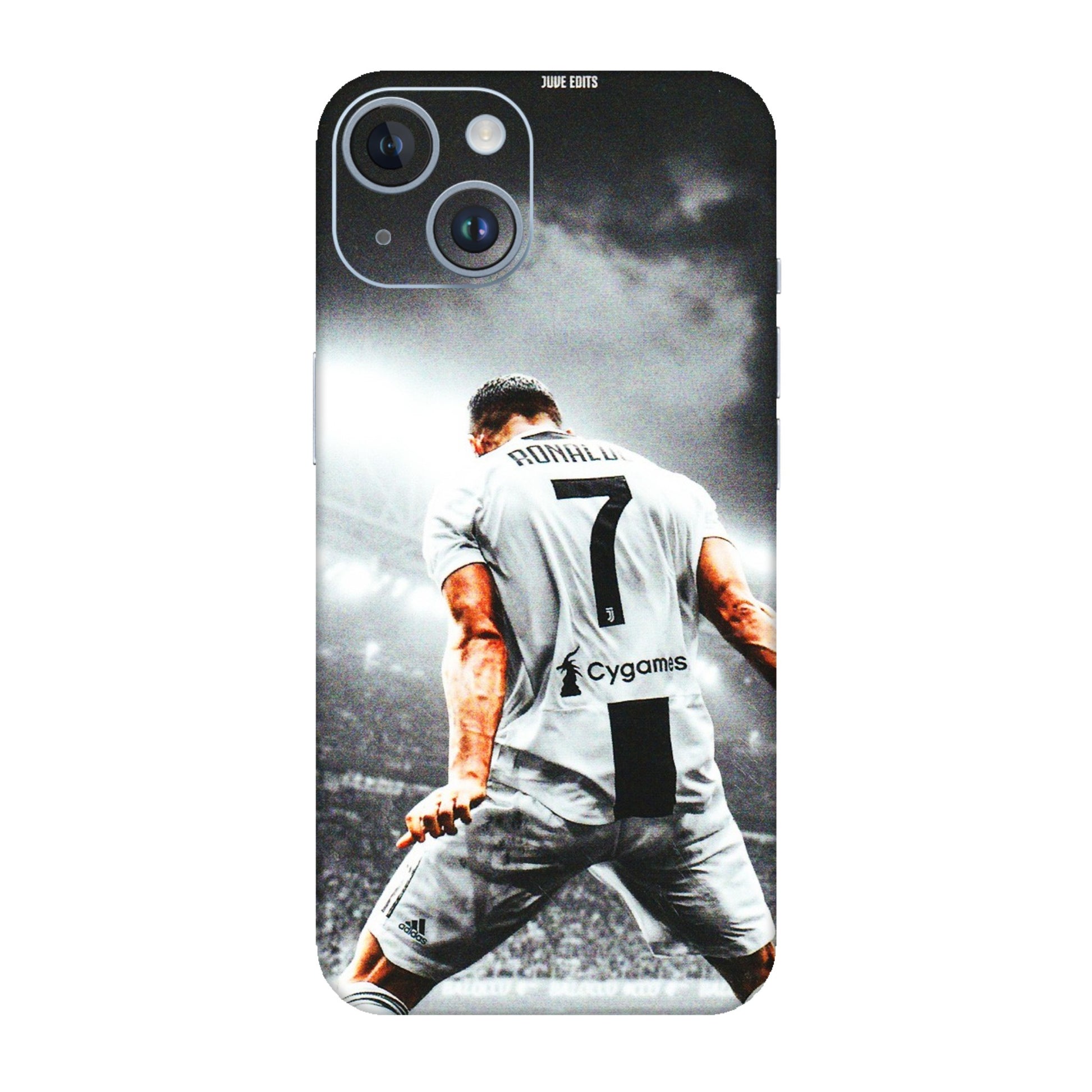 Apple iPhone Skins (All Models) - Ronaldo CR7 Crazy - 3D Embossed Finish (L-44) iPhone 14