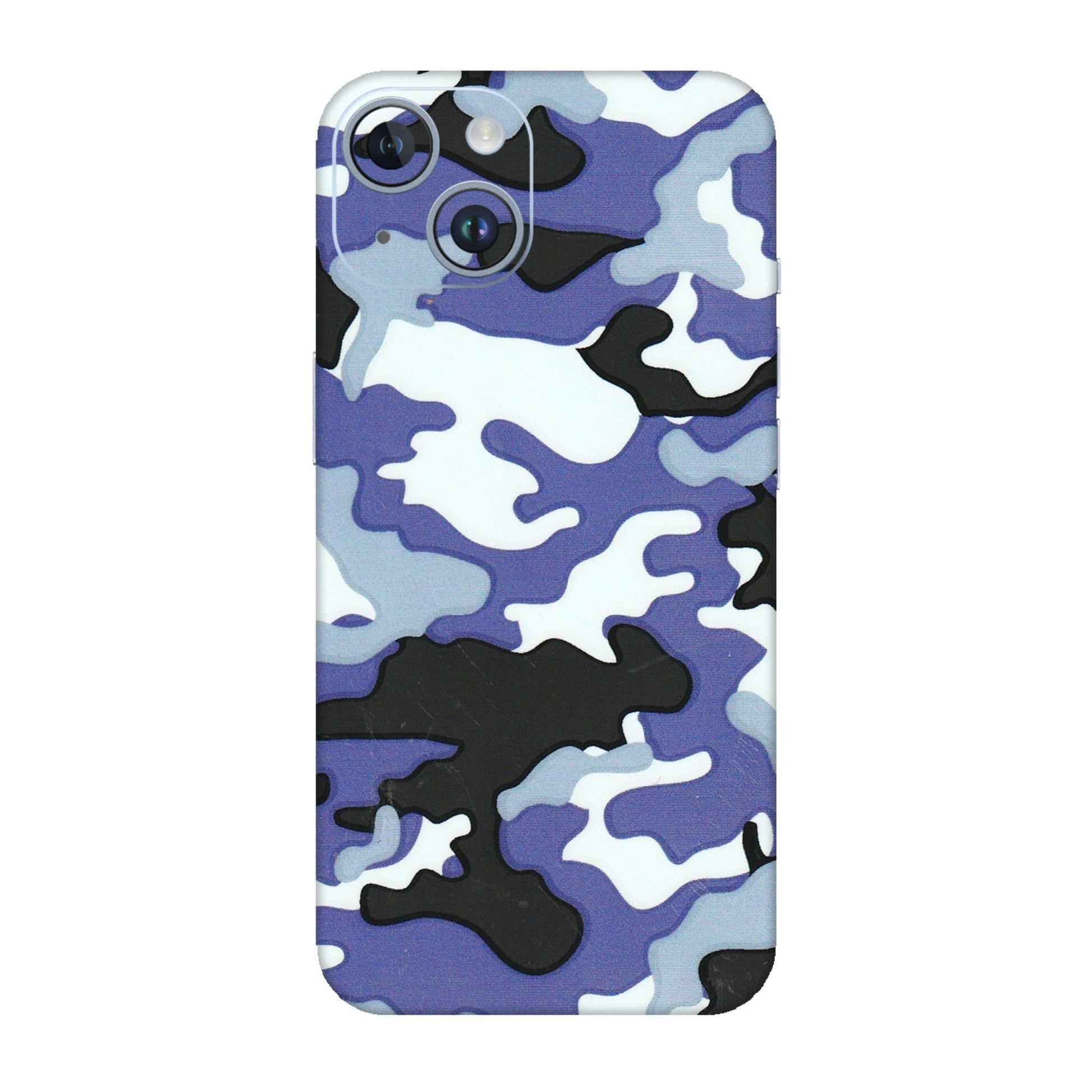 Apple iPhone Skins (All Models) - Powerfull Military Camoflauge - 3D Embossed Finish (L-49) iPhone 14