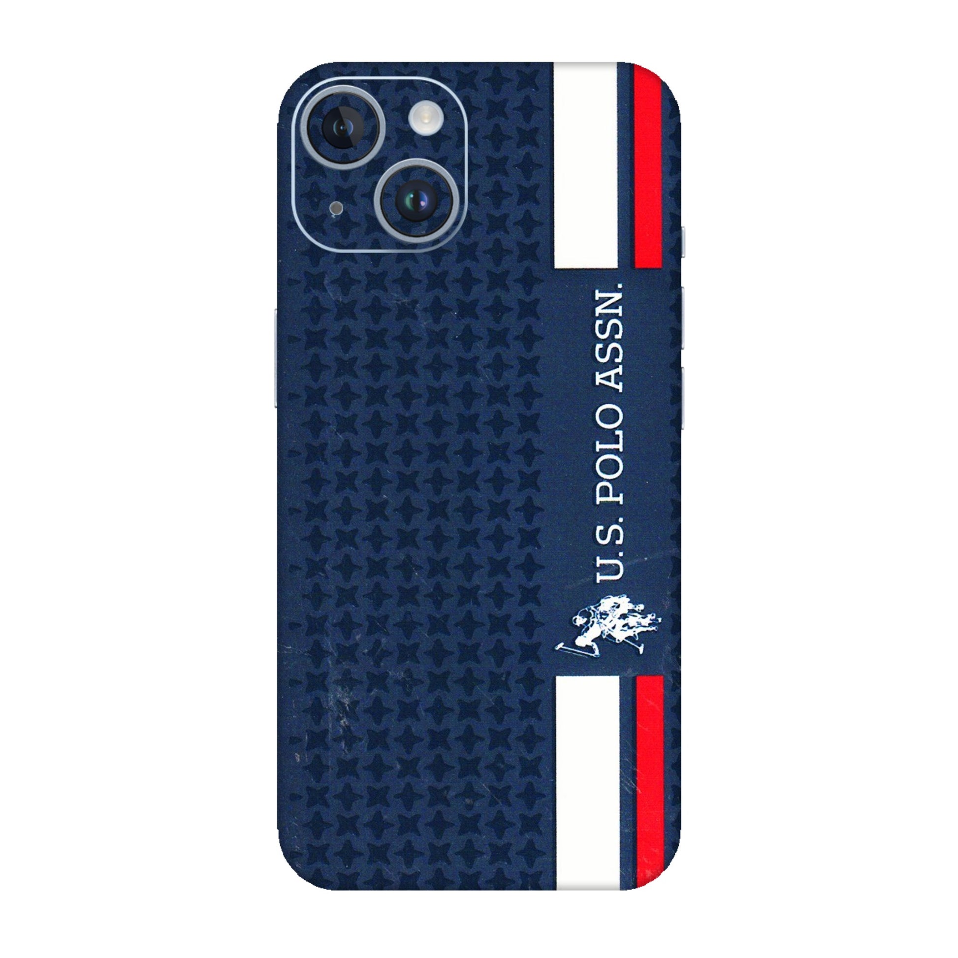 Apple iPhone Skins (All Models) - US POLO Designer Brand - 3D Embossed Finish (L-65) iPhone 14