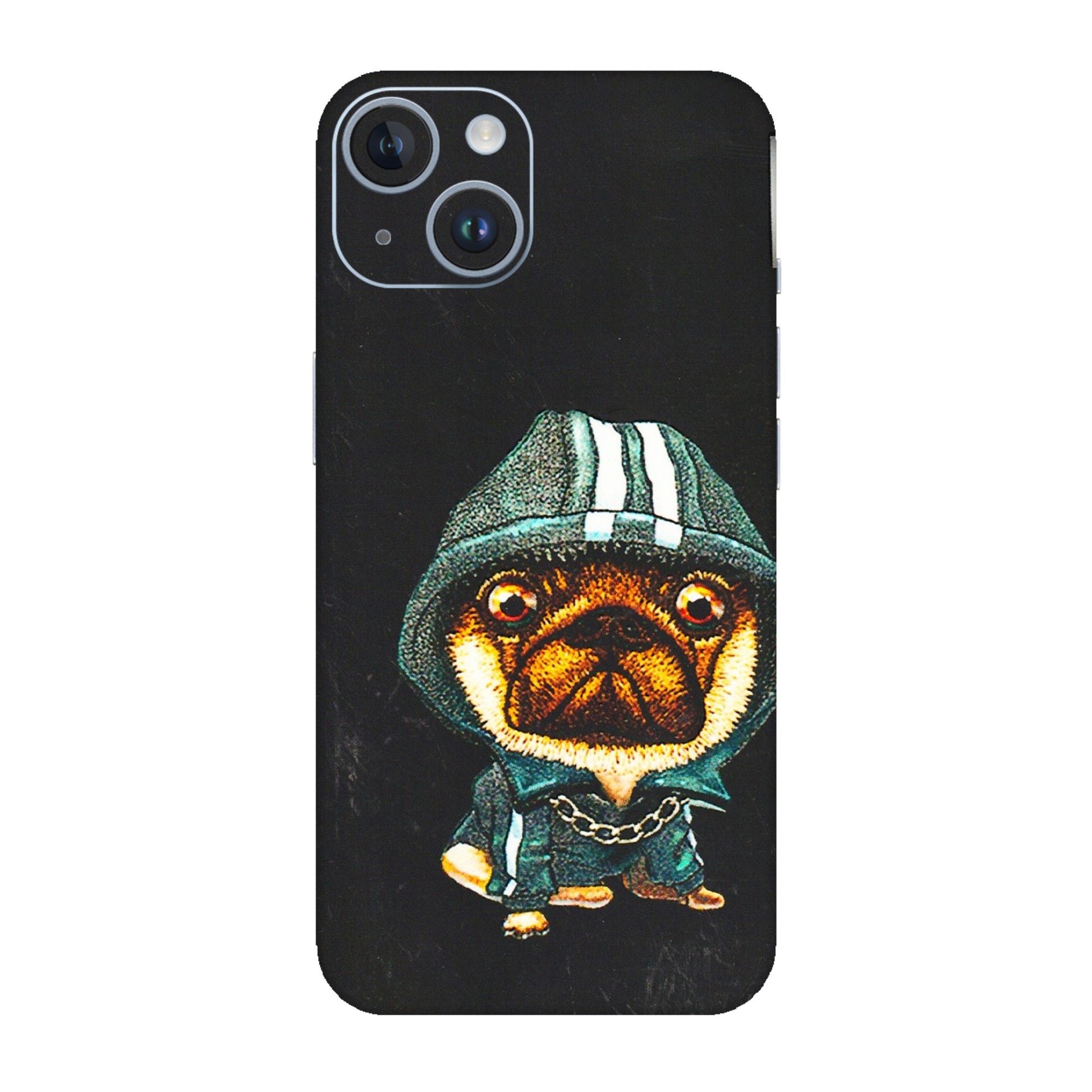 Apple iPhone Skins (All Models) - Puppy N Hoodie - 3D Embossed Finish (L-90) iPhone 14