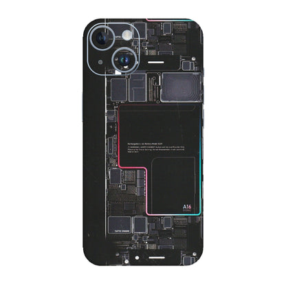 Apple iPhone Skins (All Models) - Motherboard Circuit Layout - Matte Finish (M-117) iPhone 14