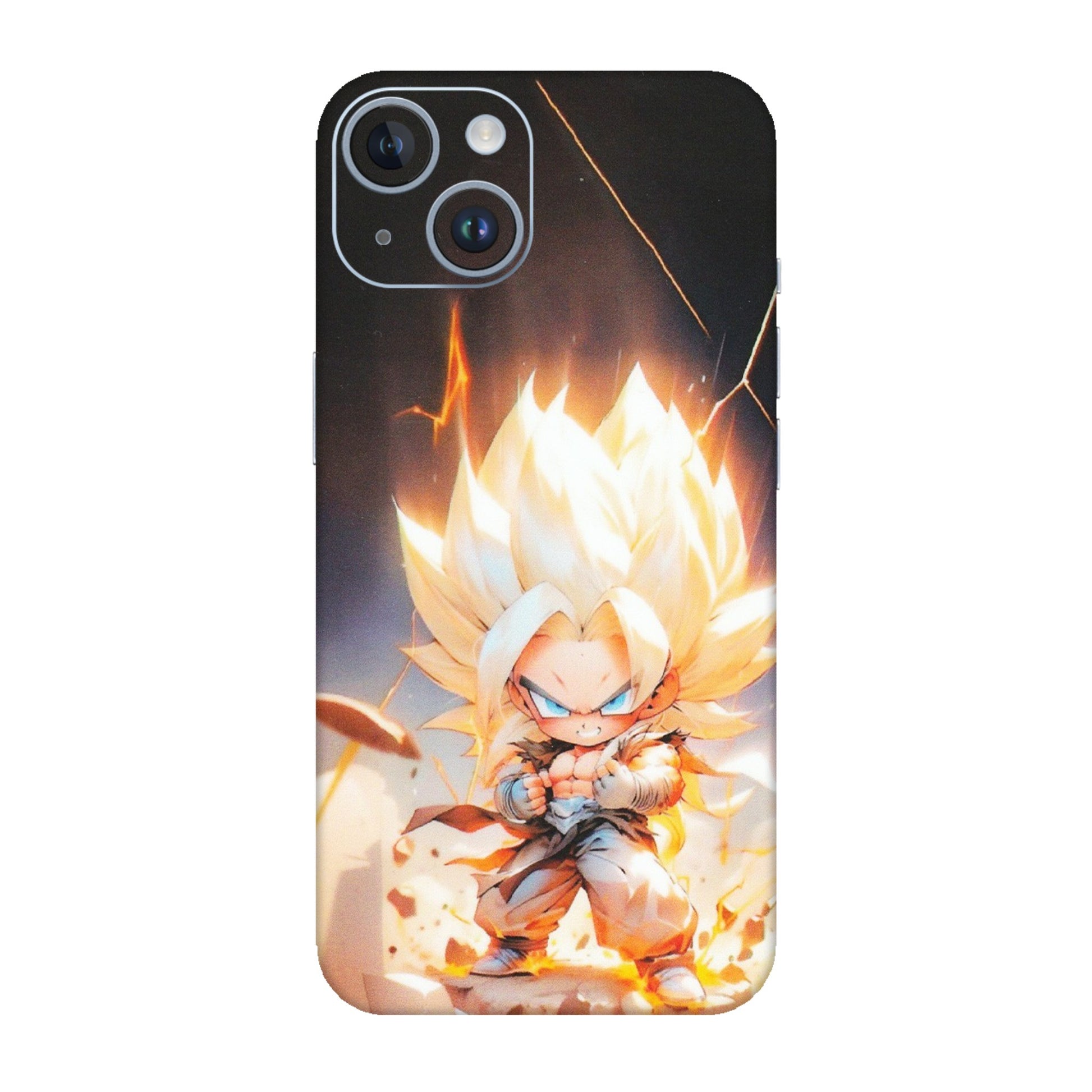 Apple iPhone Skins (All Models) - Goku Dragon Cute Anime - Matte Finish (M-131) iPhone 14