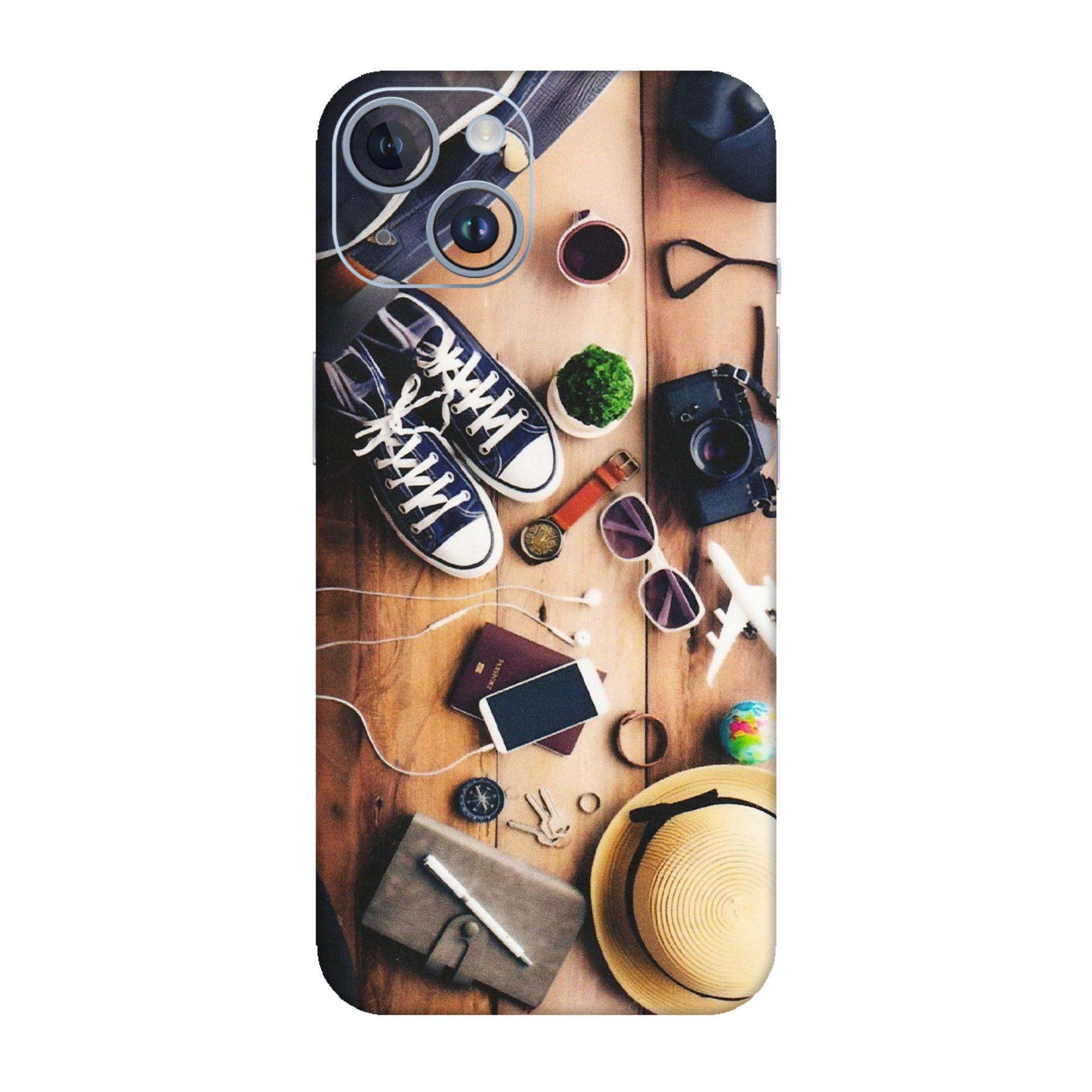 Apple iPhone Skins (All Models) - Travel Wanderlust - Matte Finish (M-133) iPhone 14