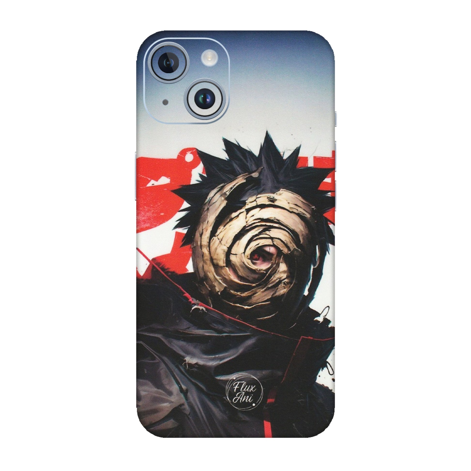 Apple iPhone Skins (All Models) - Obito Uchiha Cool Anime - Matte Finish (M-134) iPhone 14