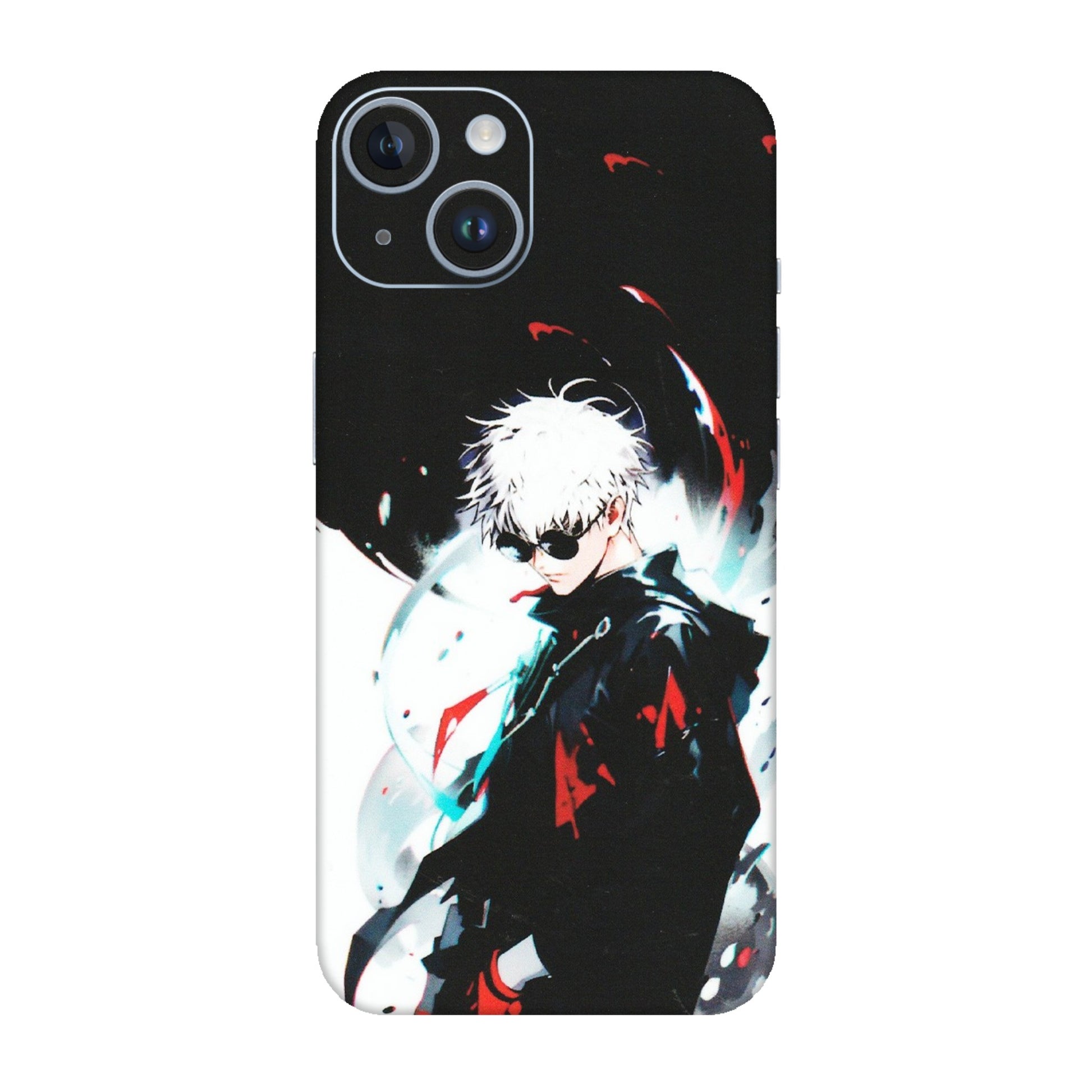 Apple iPhone Skins (All Models) - Gojo Powerful Charater Kaisen Anime - Matte Finish (M-144) iPhone 14
