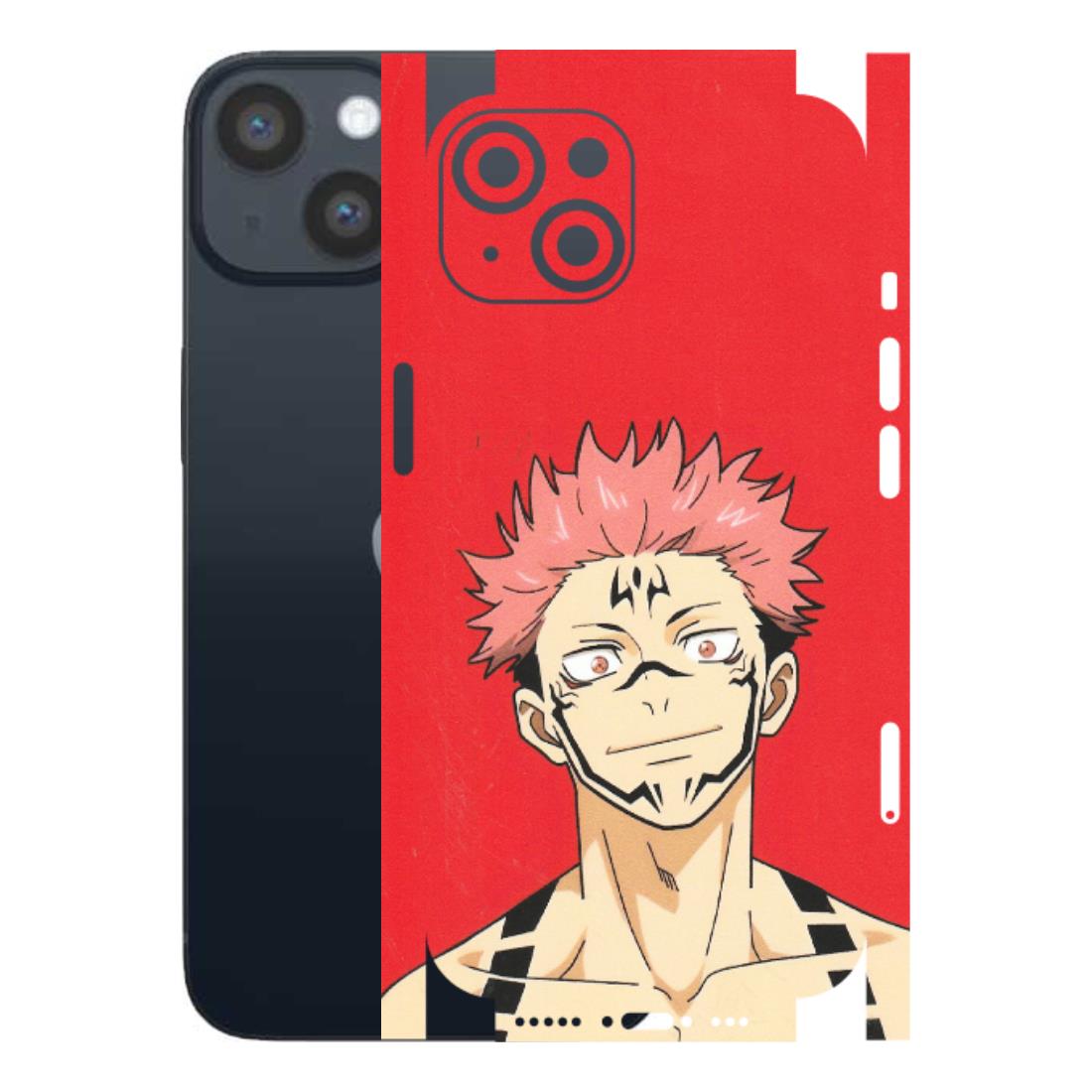 Apple iPhone Skins (All Models) - Ryomen Sukuna Fun Anime - Matte Finish (M-153) iPhone 14