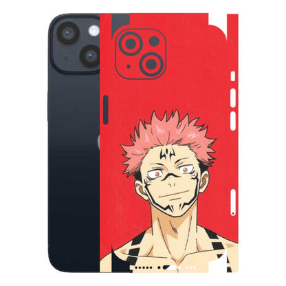 Apple iPhone Skins (All Models) - Ryomen Sukuna Fun Anime - Matte Finish (M-153) iPhone 14