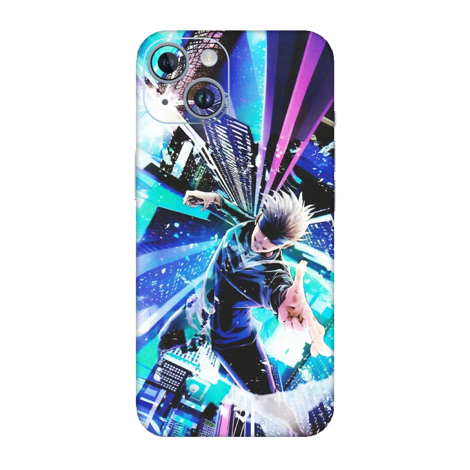 Apple iPhone Skins (All Models) - Manga Action Jujustu Kaisen Anime - Matte Finish (M-155) iPhone 14