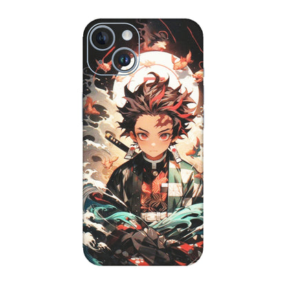 Apple iPhone Skins (All Models) - Tanjiro Demon Slayer Anime - Matte Finish (M-158) iPhone 14