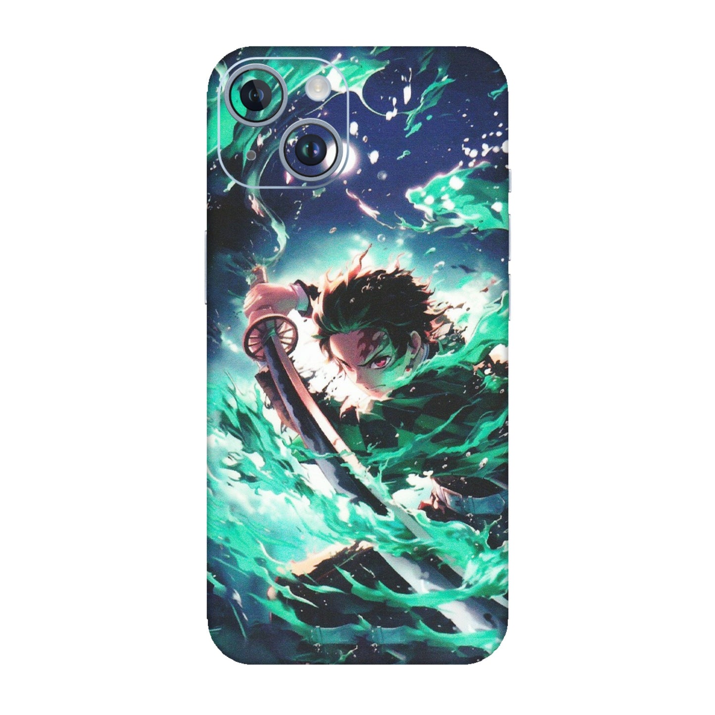 Apple iPhone Skins (All Models) - Sword Fighter Anime - Matte Finish (M-29) iPhone 14