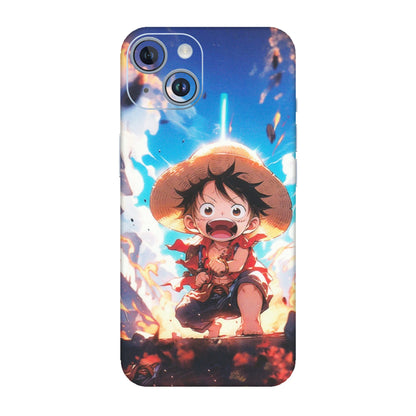 Apple iPhone Skins (All Models) - Toon One Piece Cute Character - Matte Finish (M-35) iPhone 14