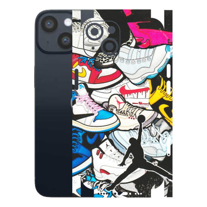 Apple iPhone Skins (All Models) - Jordan Sneakers Fan - Matte Finish (M-80) iPhone 14