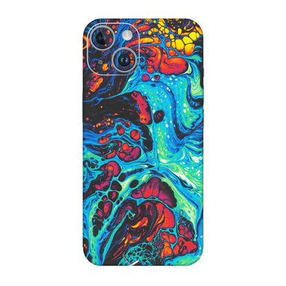 Apple iPhone Skins (All Models) - Majestic Galactic Marbel - Matte Finish (M-85) iPhone 14