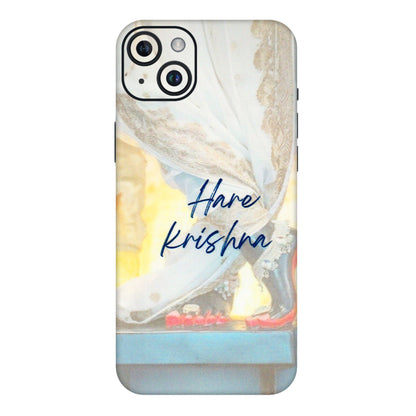 Apple iPhone Skins (All Models) - Hare Krishna - 3D Embossed Finish (L-03) iPhone 14 Plus