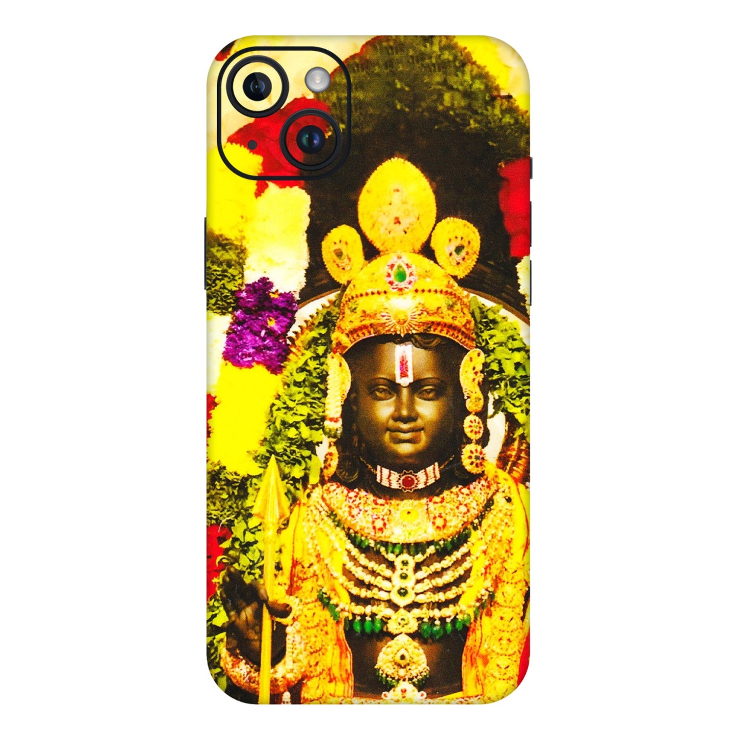 Apple iPhone Skins (All Models) - Ram Lalla Ayodhya - 3D Embossed Finish (L-103) iPhone 14 Plus
