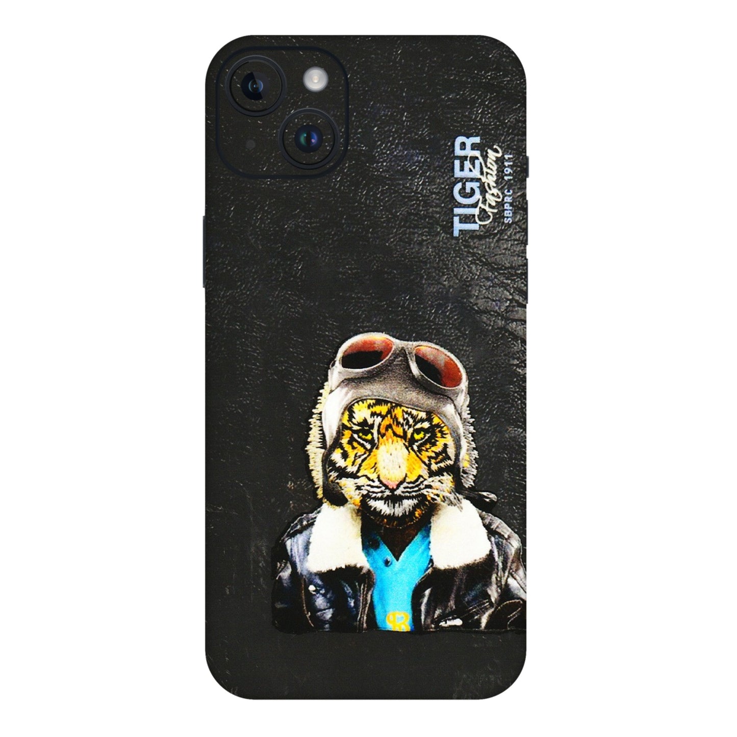 Apple iPhone Skins (All Models) - Rider Tiger - 3D Embossed Finish (L-113) iPhone 14 Plus