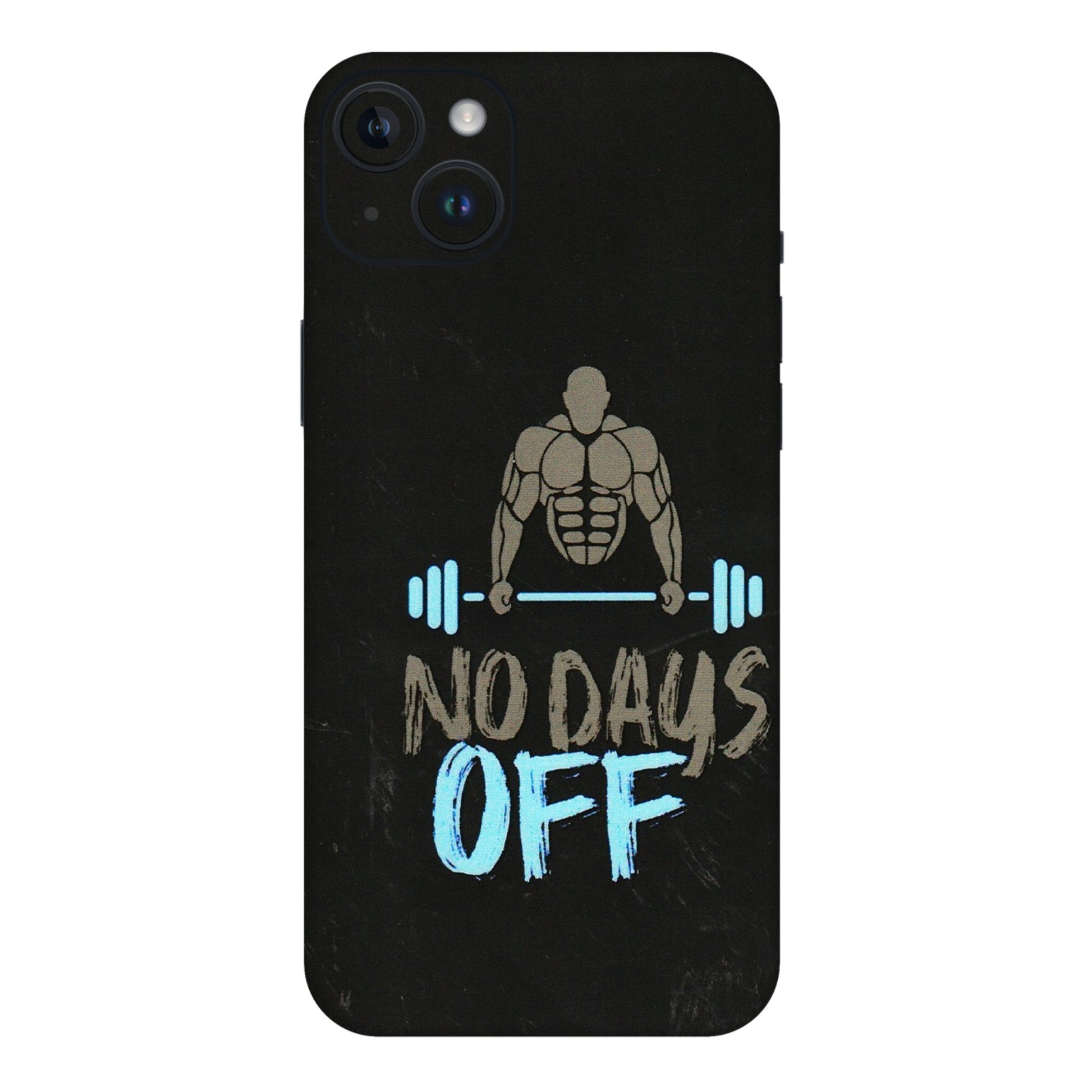 Apple iPhone Skins (All Models) - Gym Lover - 3D Embossed Finish (L-127) iPhone 14 Plus