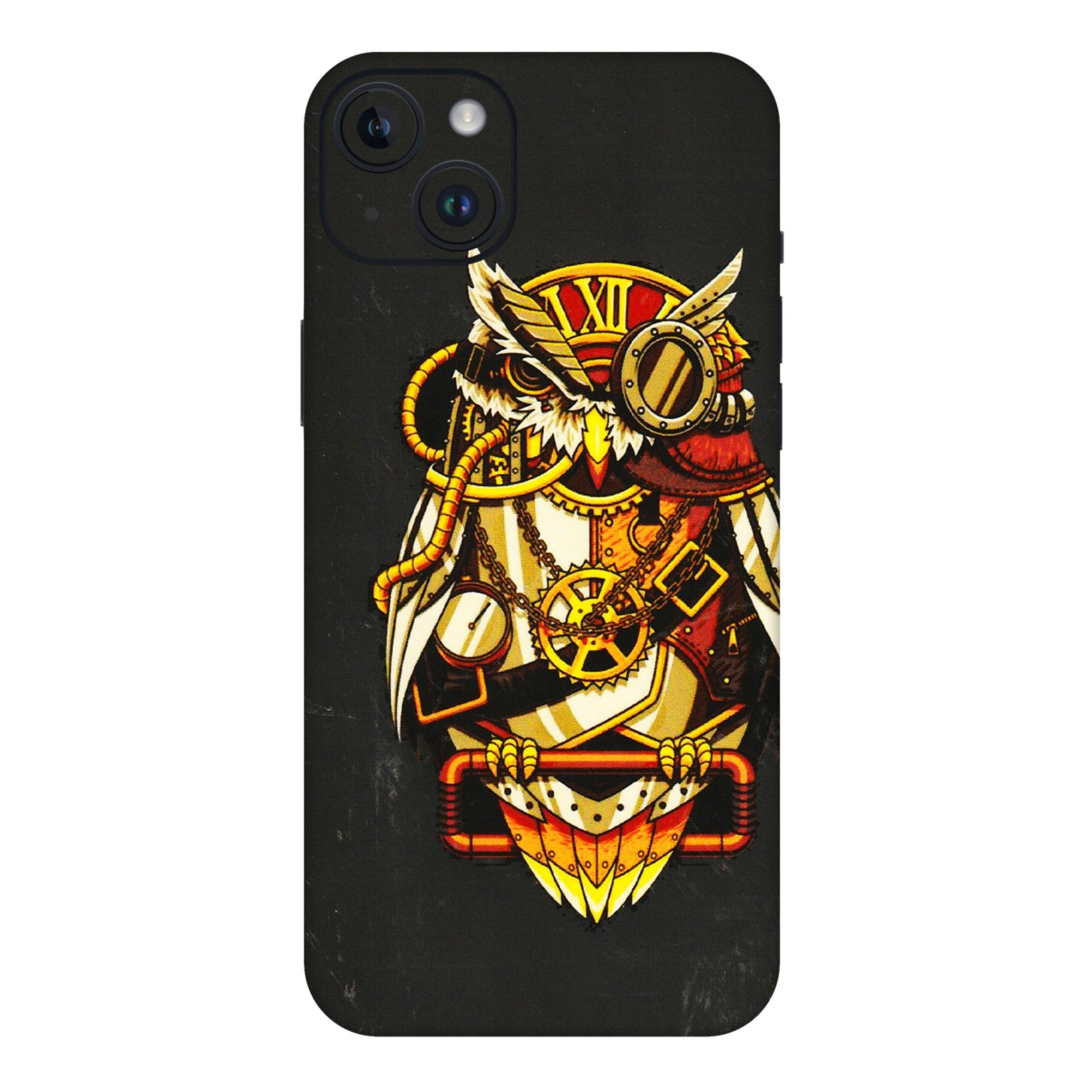 Apple iPhone Skins (All Models) - Classy Smart Owl - 3D Embossed Finish (L-144) iPhone 14 Plus